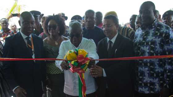 Akufo-Addo unveils $35m factory at Ningo-Prampram; stunning photos pop up