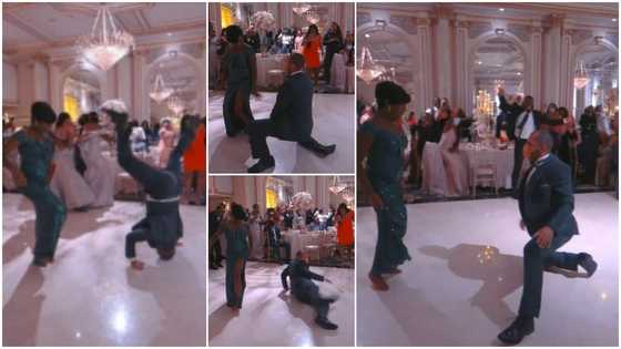 Man steals show at wedding with powerful dance moves on his head; video goes viral