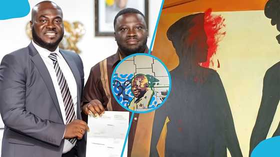 Kumawood actor Sly resurfaces as government appointee, points out suspects of Asokwa artwork destroyers