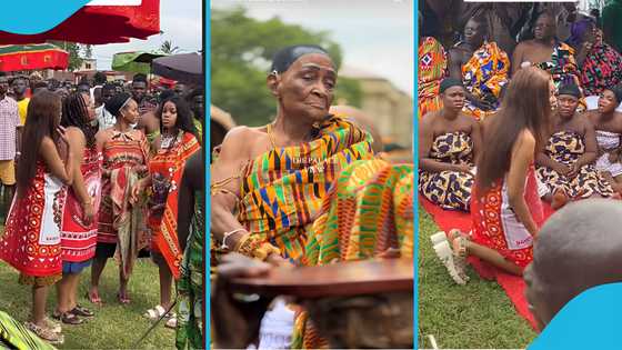 Nana Konadu Yiadom III: King Mswati III's 'children' line up to pay homage to Asantehemaa