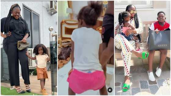 Tracey Boakye: Ghanaian Actress Shares Adorable Videos Of Her Daughter Nhyira