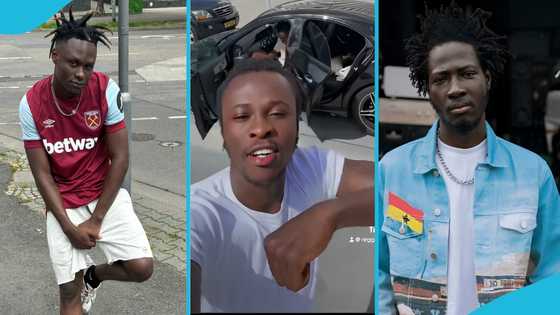 Asakaa Boys: Jay Bahd, O'Kenneth, and Reggie flaunt their expensive rides