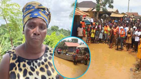 Akosombo-Kpong dams spillage: Mum with farm under water recalls how floods took over 3-bedroom house