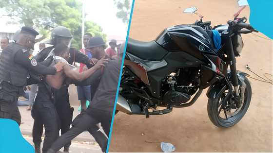 Stolen motorbike recovered as Sogakope residents ambush thieves at night