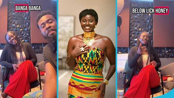 Afua Asantewaa previews a snippet of her unreleased song produced by Ahkan, peeps react