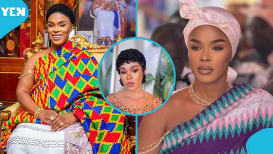 Manso Nkwantahemaa rocks pixie cut, steals the spotlight with new look and swanky dance moves