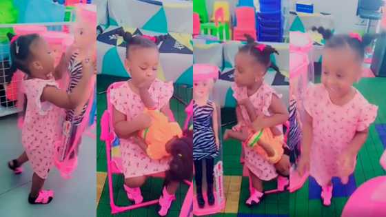 Happy birthday to me - Baby Maxin sings ahead of her 3rd birthday celebration