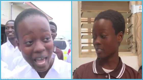 NSMQ 2023: Okuapemman SHS girl who called other schools cubicles last year 'repents' in new video