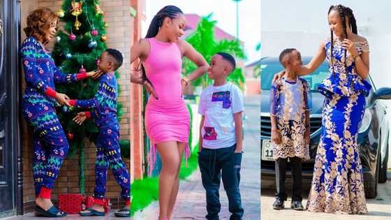 10 adorable photos of Akuapem Poloo and her son that show he will be devastated by jail term