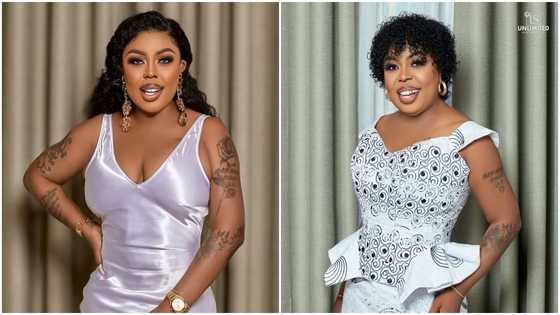 5 times Ghanaian comedian Afia Schwarzenegger confidently flaunted her tattoos in revealing outfits