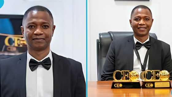 Ghanaian business mogul Nick Danso Adjei shares money with hometown folks