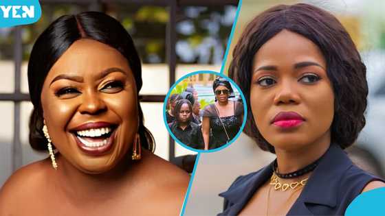 Afia Schwar drops name of the alleged father of Mzbel's son Adepa after 11 years, fans see resemblance