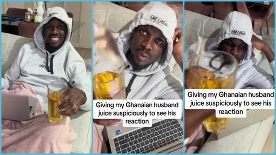 Ghanaian man refuses to take drink offered to him by his American wife: 'Pour it in front of me.