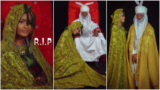 Massive tears as man loses his beautiful wife 11 days after their wedding, folks react to emotional photos