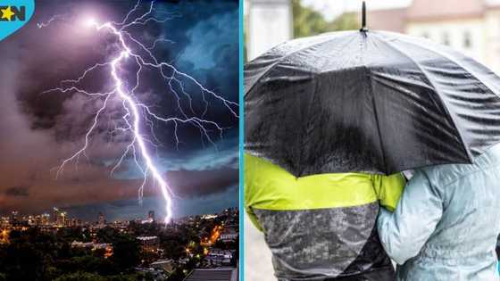 Ghana Weather Alert: Meteorological Agency lists areas to face thunderstorms this afternoon