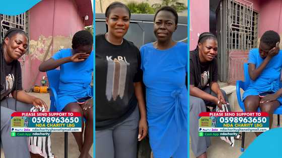 Naana Donkor Arthur Weeps As GH Dialysis Patient Who Takes Care Of Her Special Needs Brother Dies
