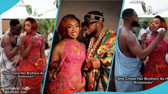 5 brothers act as bridesmen for their sister, wedding video sparks mixed reactions online