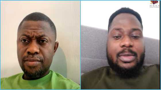 Ghanaian man relocates to Germany with help from his stepfather, says his stepdad is his 'god'