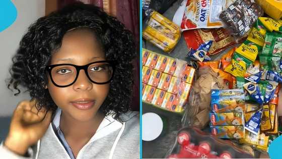 Ghanaians express surprise at SHS fresher’s excessive provision packing, video