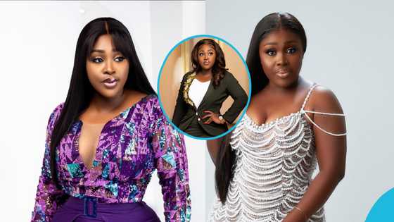 2012 GMB winner Emefa looks incredible in a designer suit and coloured hairstyle after leaving MX24