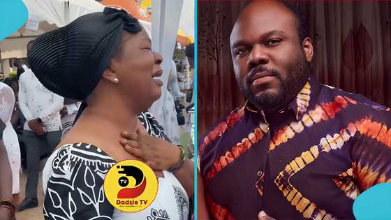 Sad scenes at Charles Amissah's funeral, video evokes sorrow