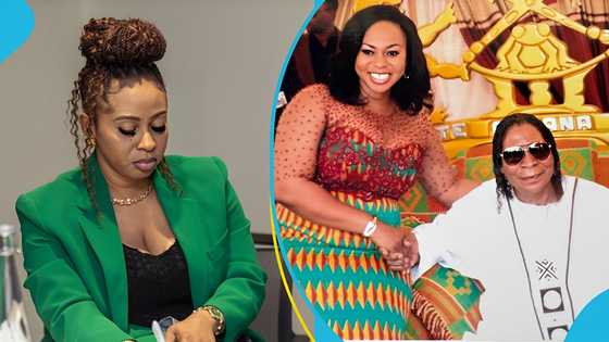 Adwoa Safo 'cries' as she recounts how NPP executives demolished her father Kantanka's property