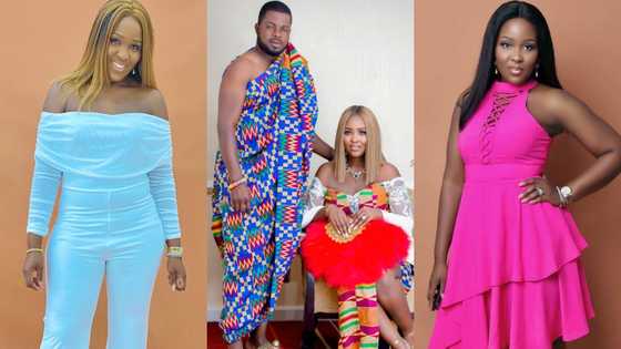 Adwoa Saah Kumkum flaunts husband after saying she would not marry a man who already has a child