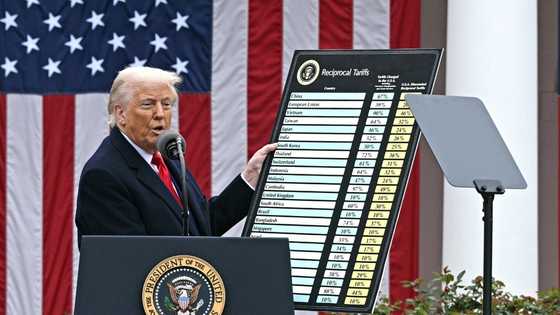 Trump says US to emerge 'stronger' as markets tumble over tariffs