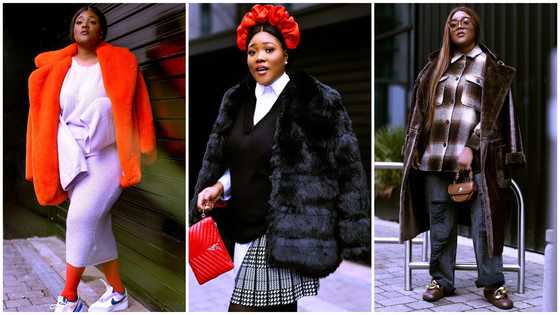 A-Plus' wife Akosua Vee dazzles on social media with oversized clothes