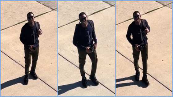 Ghanaian man who relocated to US two months ago now boasts of iPhone 15 and 13, video trends