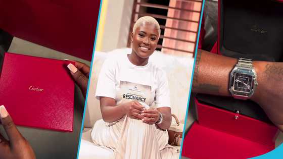 Fella Makafui says she bought her Cartier watch for $8000, shares the sacrifice she made to get it, video