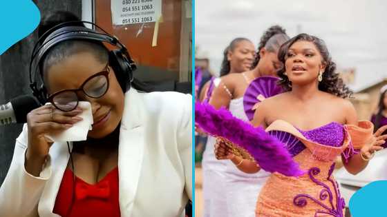 Adom FM host Abena Ahwenee overcome with emotion during Kasoa hospital death discussion