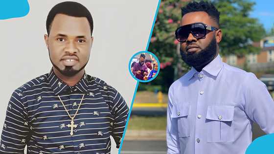 Ghanaian gospel singer Ernest Opoku confuses fans as he unveils controversial hairstyle in church, video