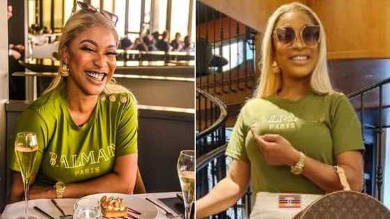 Tonto Dikeh reacts after fan says she is old, reveals her age