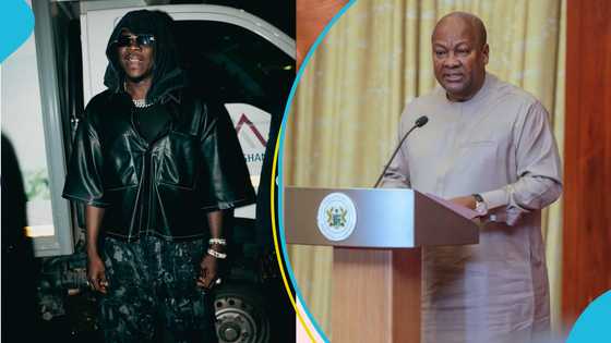 Stonebwoy applauds President Mahama for his exceptional leadership