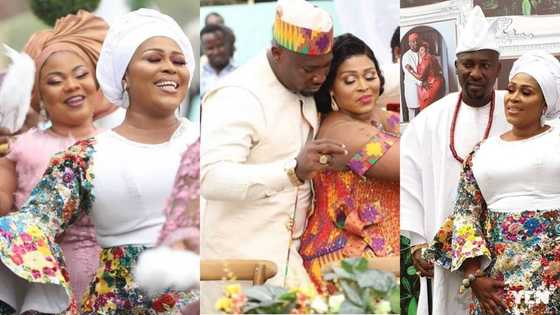 More beautiful photos and videos from Afia Akoto and Chief Biney's wedding drop