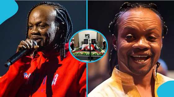 Daddy Lumba's tomb finally surfaces as family marks his first anniversary at East Legon home