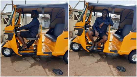 You Can Make more Money than a Bank Manager: Reactions as Man Showcases New Keke he Bought for himself