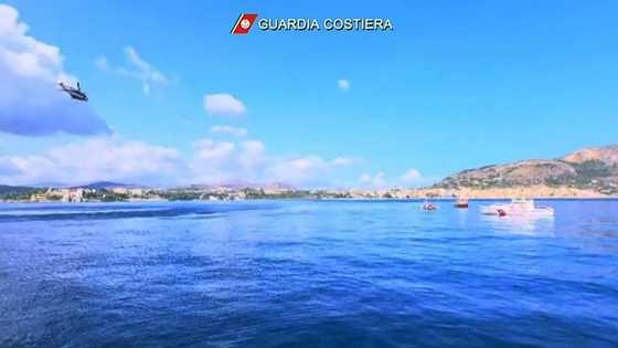 Divers search Sicily yacht wreck with UK tech boss among missing