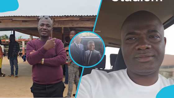 Appiah Stadium lightly jabs Sammy Gyamfi with hilarious comments at Mining and Minerals Convention, video