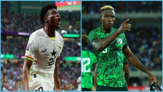 AFCON 2023: Ghanaians compare Kudus and Osimhen's performance in tournament