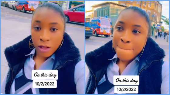 Ghanaian woman catches husband of best friend shopping with another lady, man denies he is married