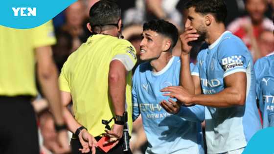 Why Phil Foden was sent off after Bruno Fernandes incident in Manchester derby