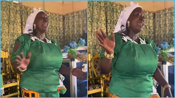 Man United: Ghanaian woman storms church to deliver testimony after team wins, video sparks laughter