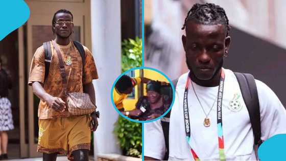 Emotional moment as Benjamin Asare's grandmother weeps with joy after his masterclass in Ghana vs England draw