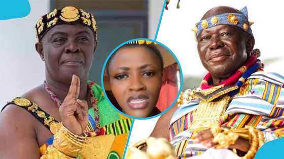 Ghanaian lady calls out Dormaahene over comments against Otumfuo, video goes viral