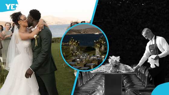 Black Stars player marries in colourful ceremony in Greece (pictures)