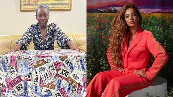 Beyoncé gifts Elsa Majimbo an Icy Park design gift pack: "Thank you"