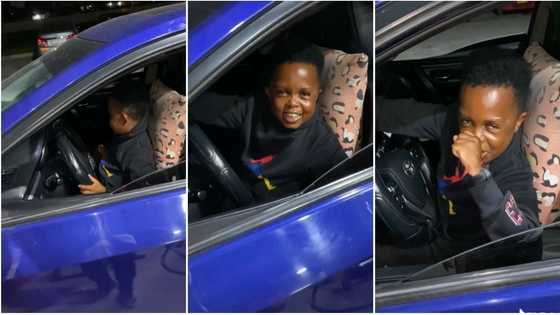 Don Little Spotted Driving Sleek Corolla In Video; Puts Pillows On The seat To Reach The Steering Wheel