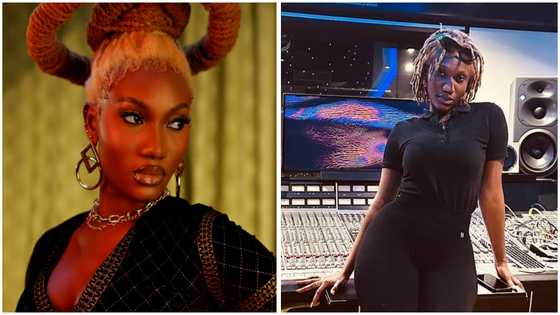 Wendy Shay drops photo in an expensive studio, fans pray she drops a hit song soon: "May God help you"